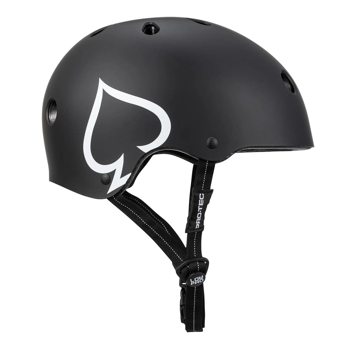 Protec Low Pro Certified Helmet | Matte Black