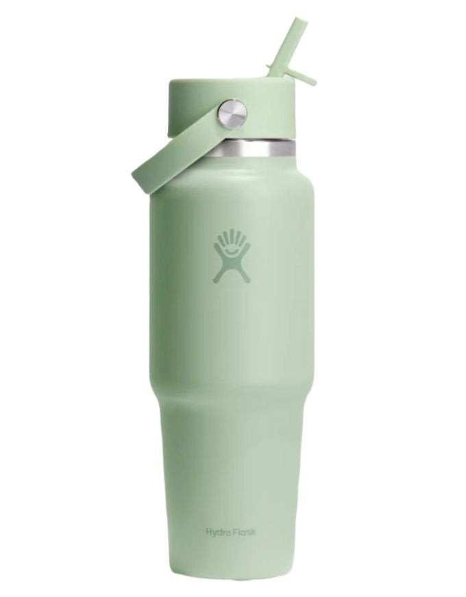 Hydro Flask 32oz Wide Flex Straw Travel | Aloe