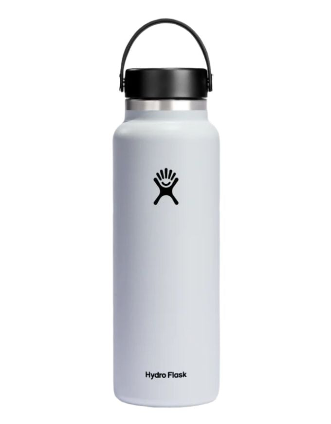 Hydro Flask 40oz Wide Flex Cap | White