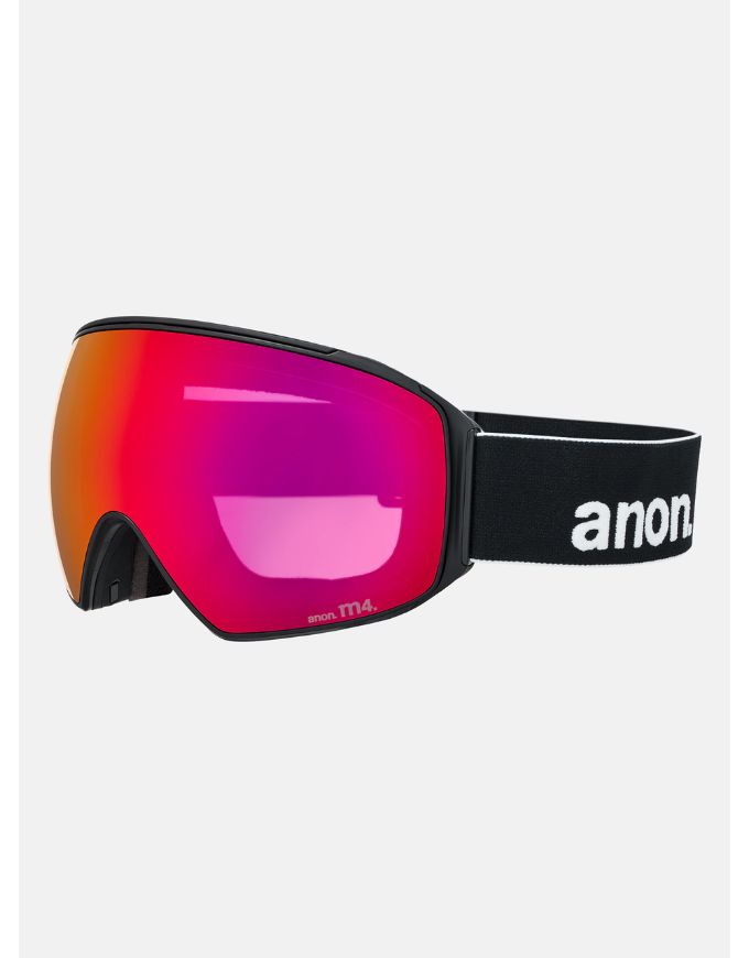 Anon M4 Toric Goggle 2026 | Black / Perceive Sunny Red