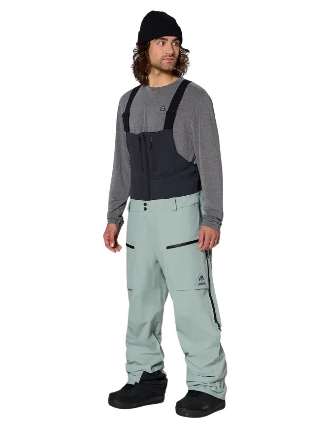 Jones Men's Higher GORE-TEX 3L Bib 2027 | Glacier Gray