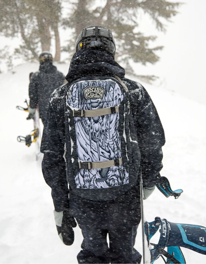 Dakine Mission Backpack X Mayhem | Black/White