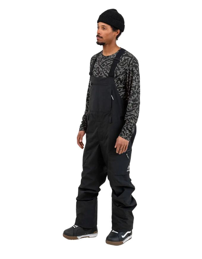 Jones MTN Surf Recycled Men's Bib 2026 | Stealth Black