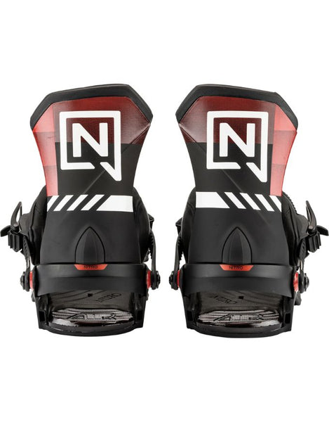 Nitro Team Pro Mens Snowboard Binding 2026 | Black / Red