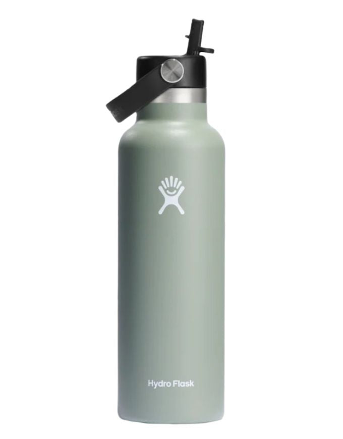 Hydro Flask 21oz  Standard Flex Straw Cap  | Agave Green