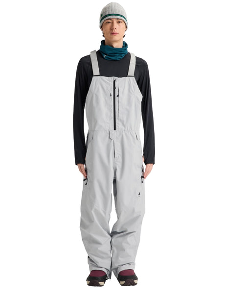 Burton Reserve GORE-TEX 2L Men's Bib Pant 2027 | Gray Cloud