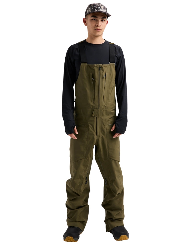 Burton [ak] Freebird GORE‑TEX 3L Stretch Men's Bib Pant 2027 | Dried Moss