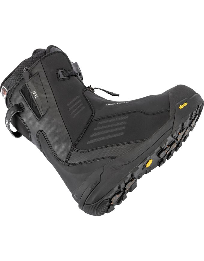 Nitro Vertical TLS+ Men's Snowboard Boots 2026 | Black