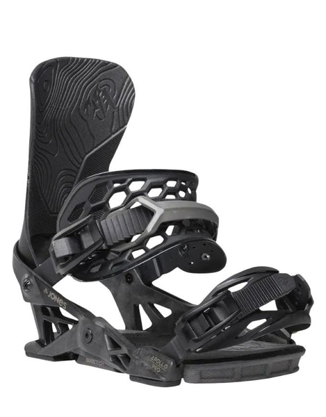 Jones Apollo Pro Snowboard Binding 2026 | Stealth Black