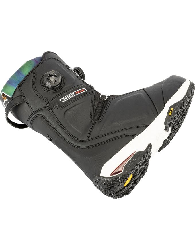 Nitro Team Boa Men's Snowboard Boots 2026 | Black-Tie Dye