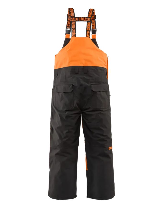 ThirtyTwo Men's Basement Bib 2026 | Black/Orange