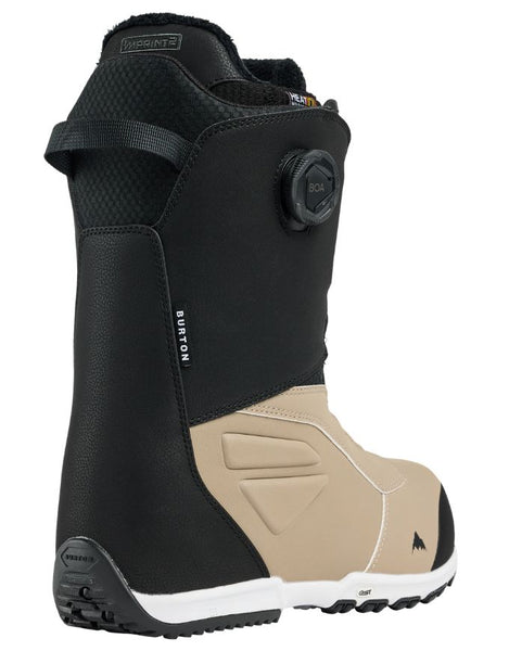 Burton Men's Ruler Boa Snowboard Boot 2026 | Black/Summit Taupe