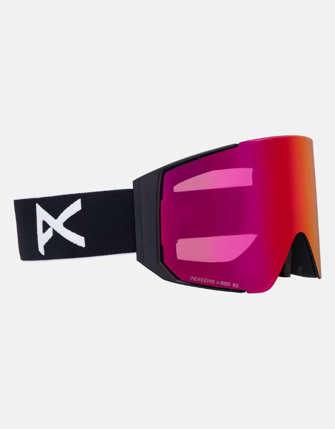 Anon M-Fusion Sync Goggle 2026 | Black / Perceive Sunny Red