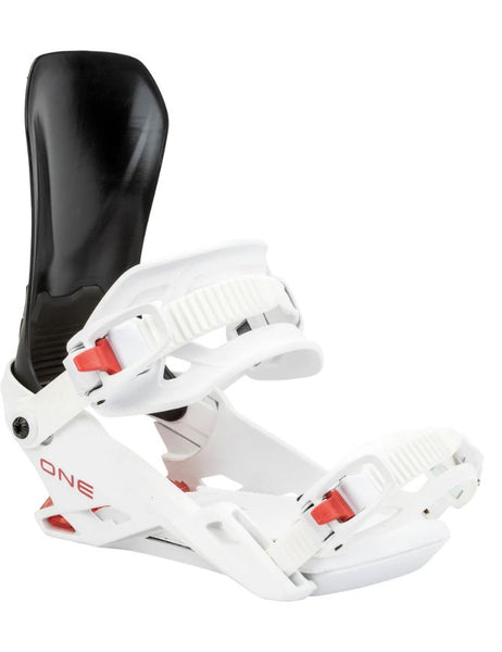 Nitro Men's One Snowboard Binding 2026 | Black/White/Red