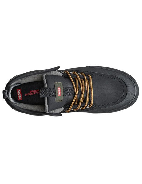 Globe Motley Mid Shoe | Black/Gunmetal/Trek