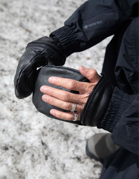 Deathgrip Ghoul Leather Mitt 2026 | Black