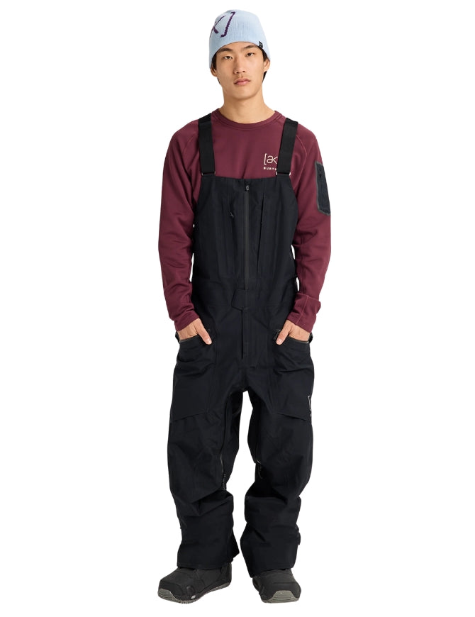 Burton [ak] Freebird GORE‑TEX 3L Stretch Men's Bib Pant 2027 | True Black