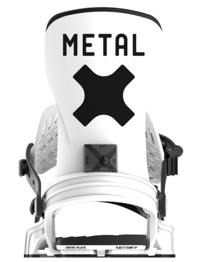 Bent Metal Axtion Men's Snowboard Binding 2026 | White