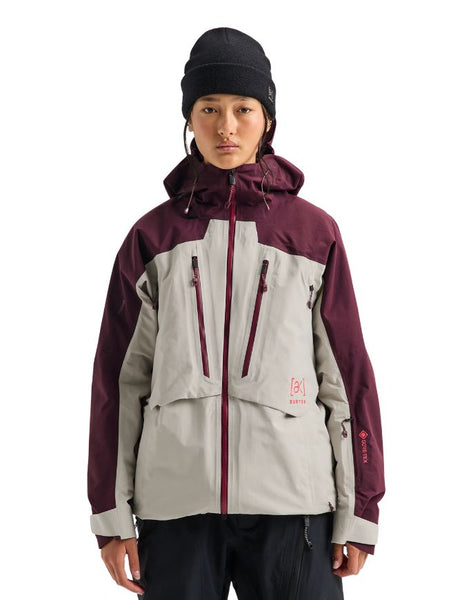 Burton [ak] Swash Synthetic Insulated GORE-TEX 2L Women's Jacket 2027 | Rum Raisin/Chinchilla Gray