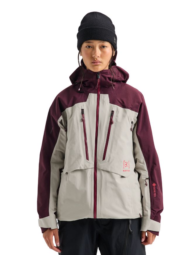 Burton [ak] Swash Synthetic Insulated GORE-TEX 2L Women's Jacket 2027 | Rum Raisin/Chinchilla Gray