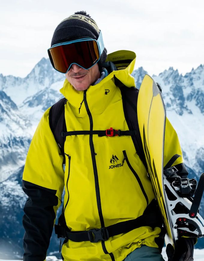 Snowboard apparel lifestyle image