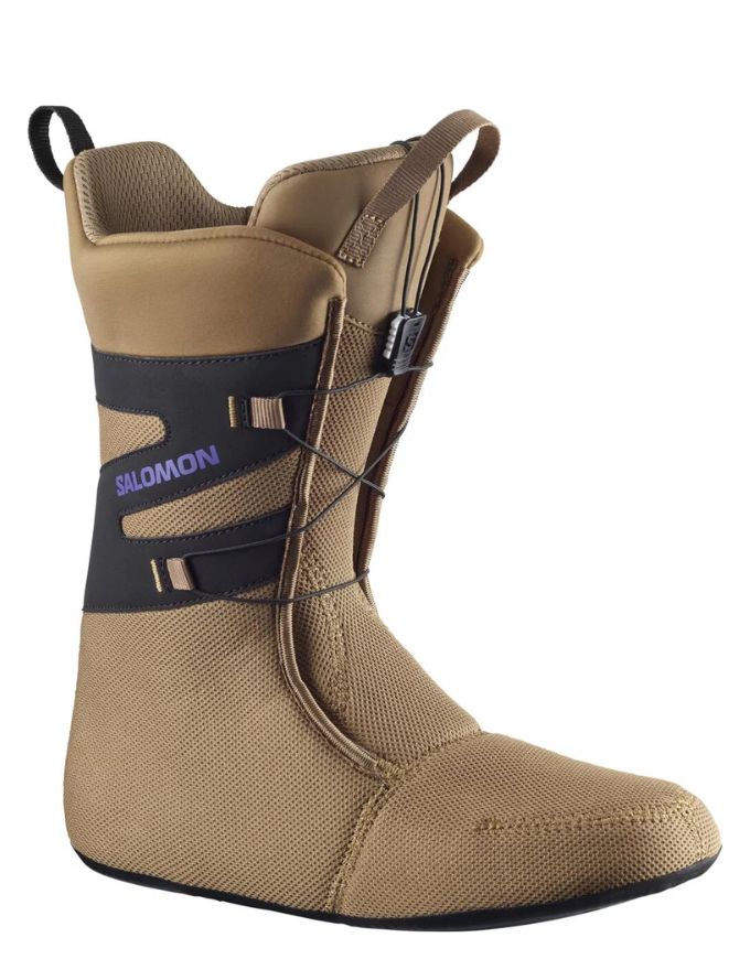 Salomon Dialogue Lace SJ Snowboard Boot 2026 | Otter/Black
