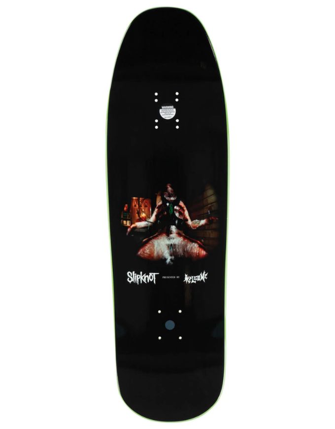Welcome X Slipknot SELF-TITLED ON GAIA | BLACK/GREEN DIP 9.75"