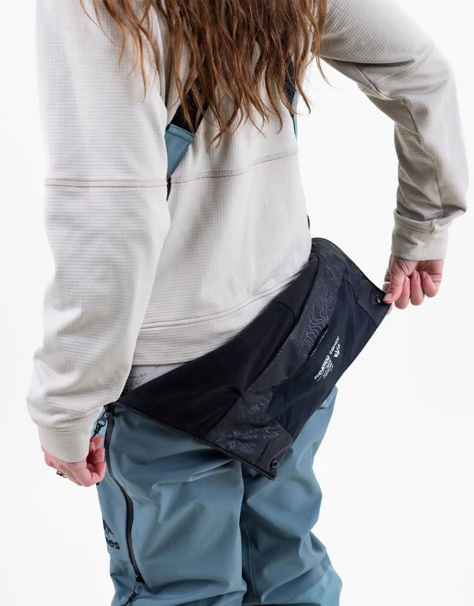 Jones Shralpinist Stretch Recycled Women's Bib 2026 | Atlantic Blue