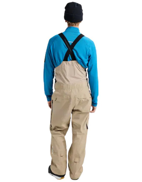 Burton [ak] 3L Freebird GORE‑TEX Men's Bib Pant 2026 | Summit Taupe