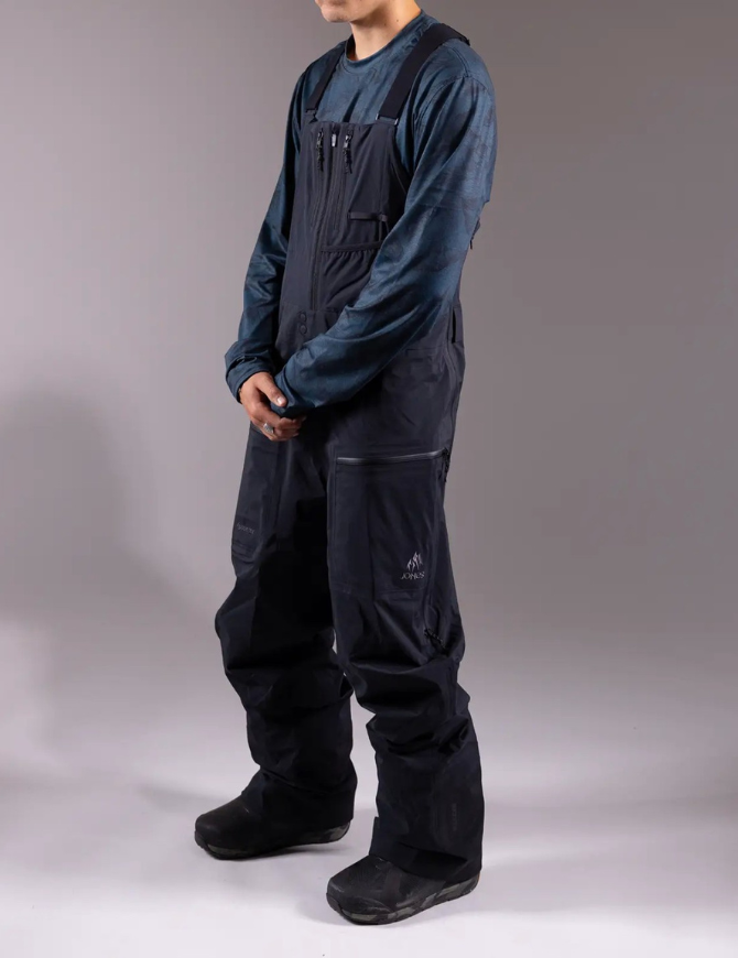 Jones Men's Gore-Tex 3L Shralpinist Recycled Bib 2025 | Stealth Black