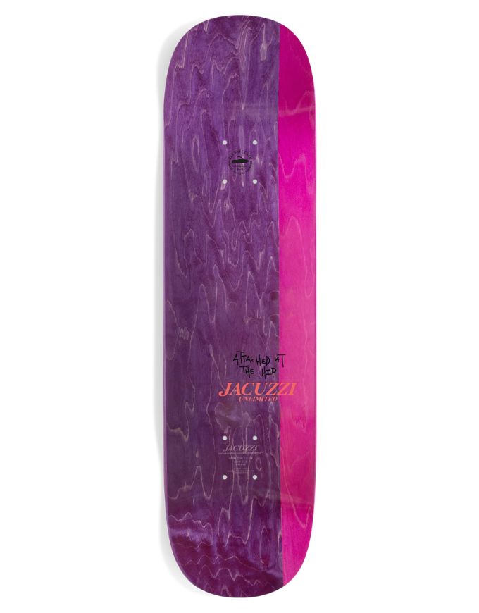 Jacuzzi Carabiner Jet Ski EX7 Skateboard Deck Peach | 8.5"