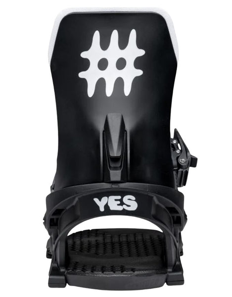 Yes Select Snowboard Binding 2026 | Pitch Black