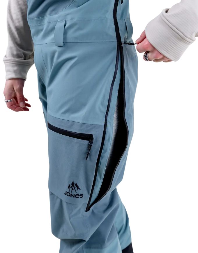 Jones Shralpinist Stretch Recycled Women's Bib 2026 | Atlantic Blue