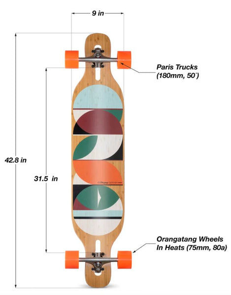Loaded Dervish Sama V2 Longboard | 42"