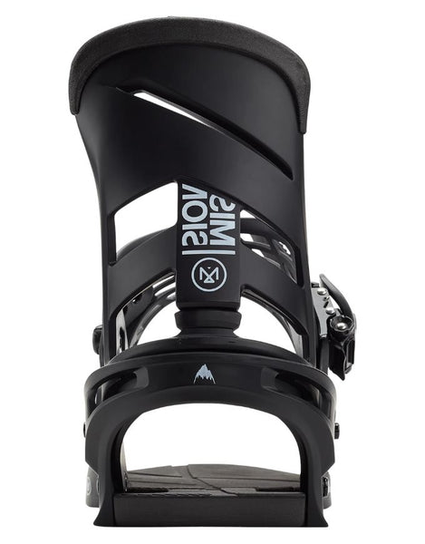 Burton Men's Mission Re:Flex Snowboard Binding 2026 | Black