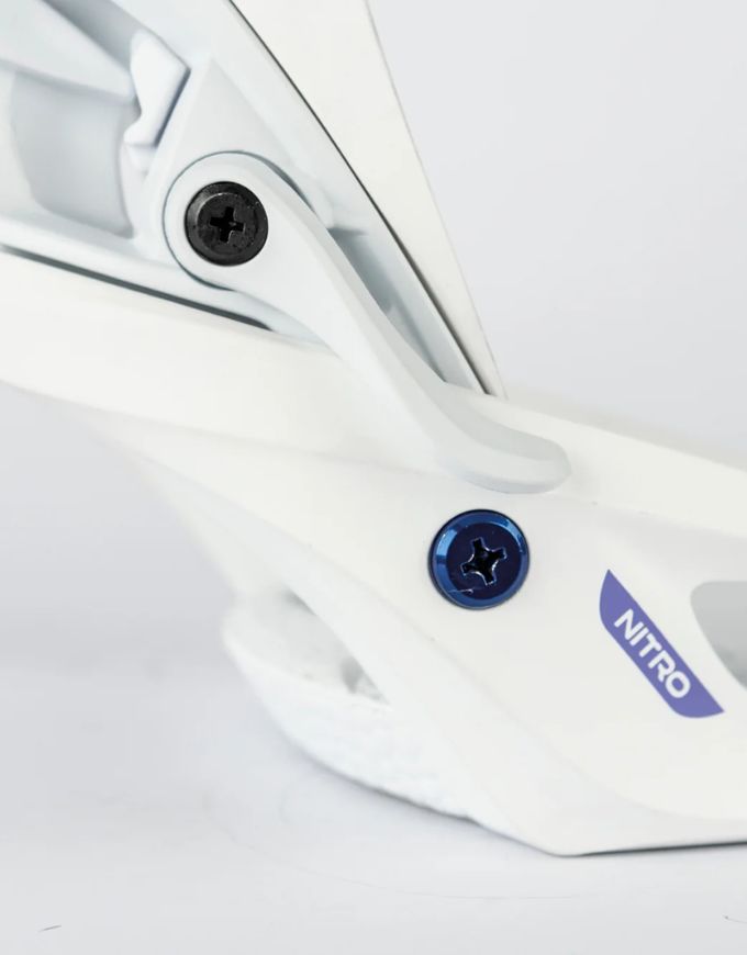 Nitro Step On Women's Snowboard Bindings 2026 | White