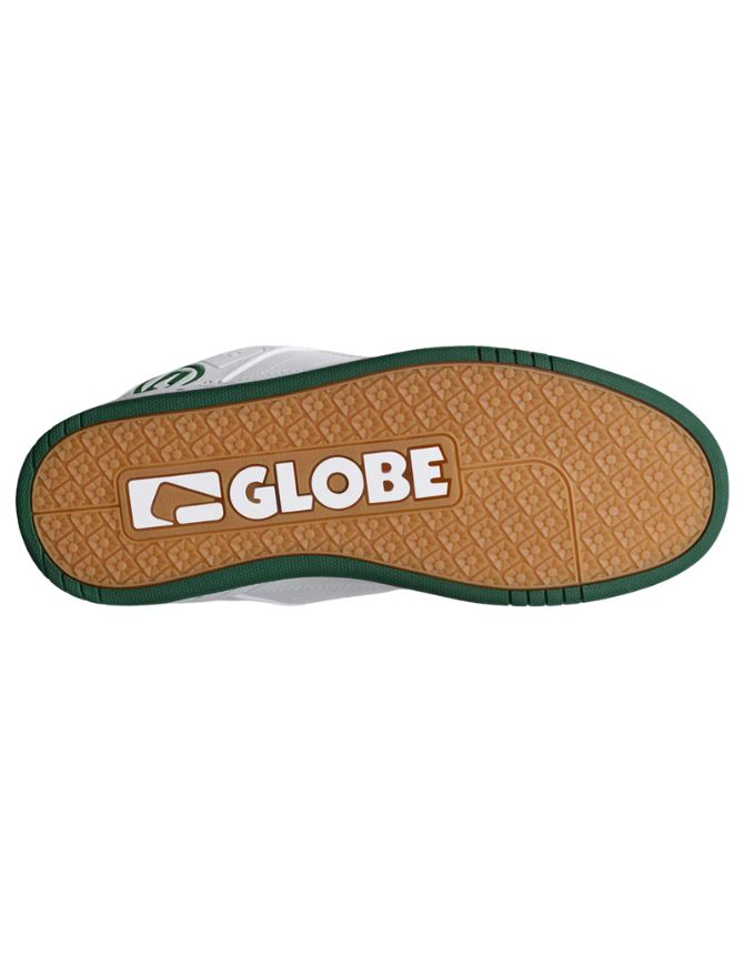 Globe Tilt Shoe | White/Green