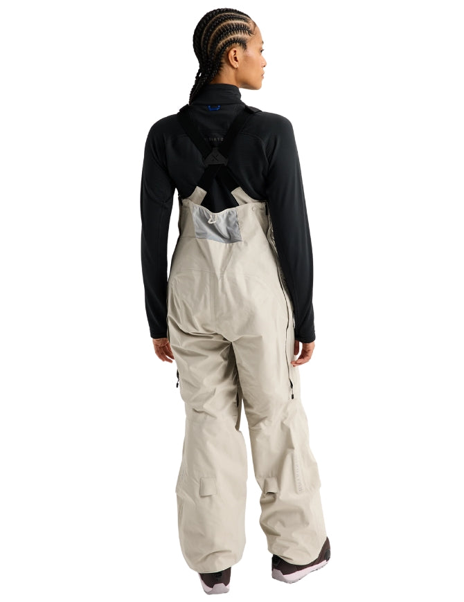 Burton [ak] GORE-TEX Cyclic Women's Bib Pant 2027 | Chinchilla Gray