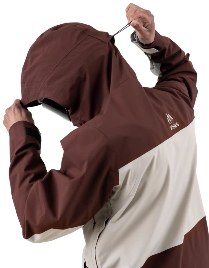 Jones MTN Surf Recycled Men's Jacket 2026 | Coffee Brown