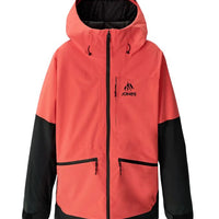 Jones MTN Surf Recycled Women's Jacket 2026 | Deep Coral