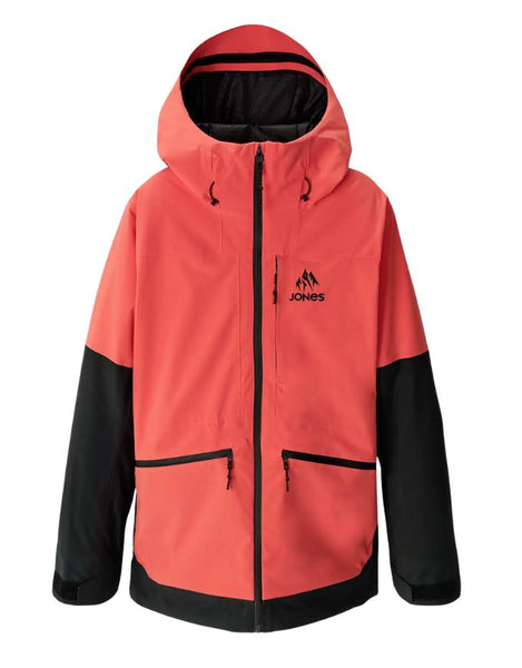 Jones MTN Surf Recycled Women's Jacket 2026 | Deep Coral