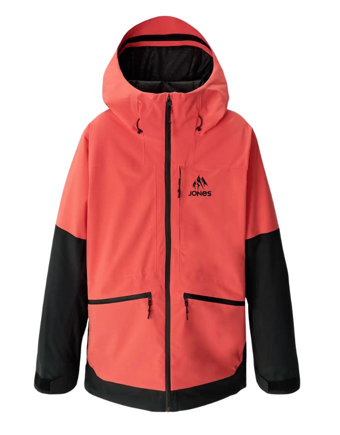 Jones MTN Surf Recycled Women's Jacket 2026 | Deep Coral