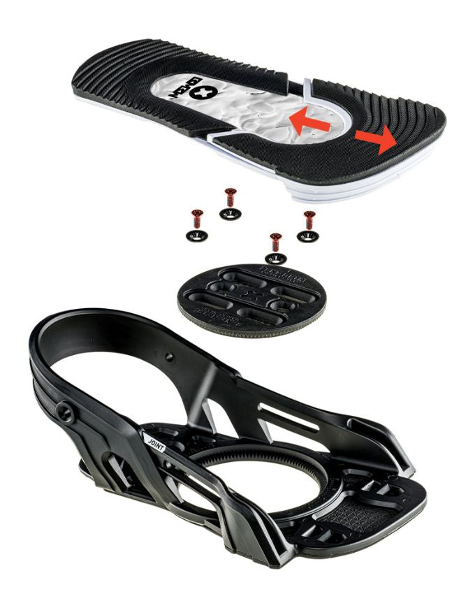 Bent Metal Stylist Women's Snowboard Binding 2026 | White