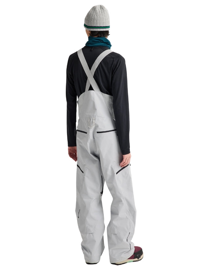 Burton Reserve GORE-TEX 2L Men's Bib Pant 2027 | Gray Cloud