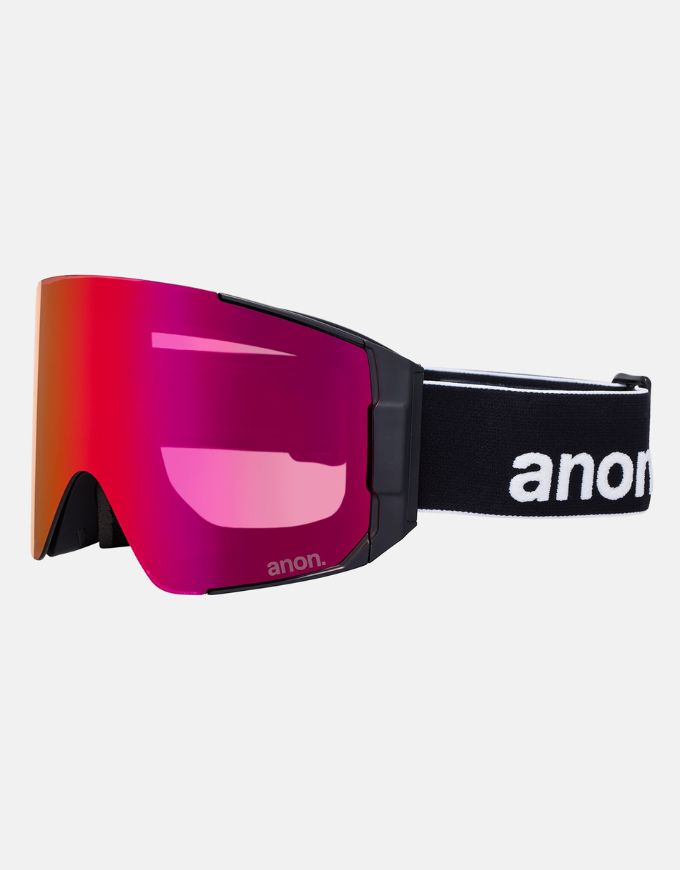 Anon M-Fusion Sync Goggle 2026 | Black / Perceive Sunny Red