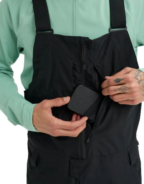 Burton Reserve GORE-TEX 2L Men's Bib Pant 2026 | True Black
