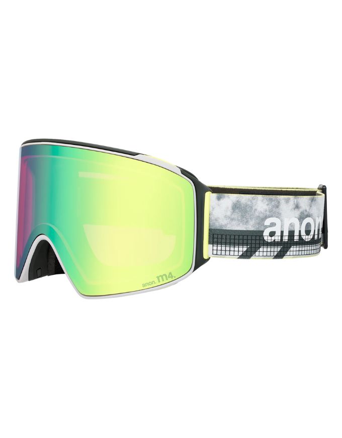 Anon M4 Cylindrical Goggle 2026 | Tilt Shift / Perceive Variable Green