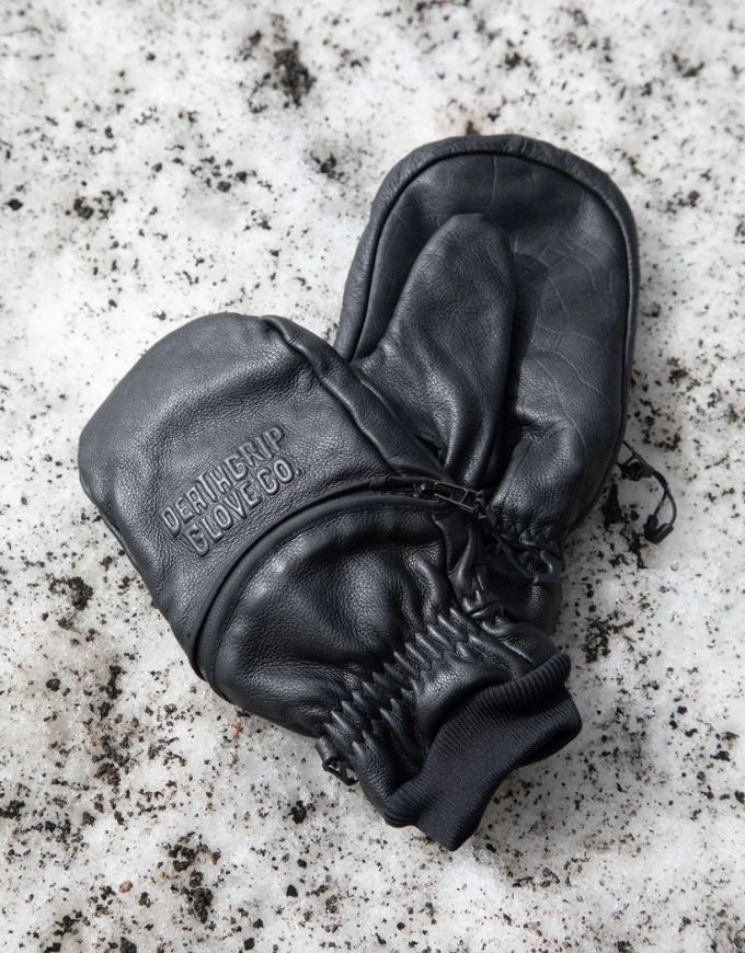 Deathgrip Ghoul Leather Mitt 2026 | Black