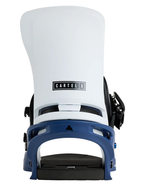 Burton Men's Cartel X Snowboard Binding 2026 | Nightfall / White