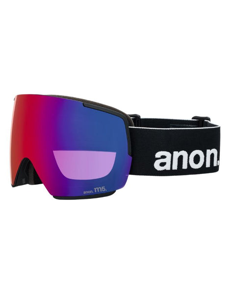 Anon M5 Goggle 2026 | Black / Perceive Sun Red
